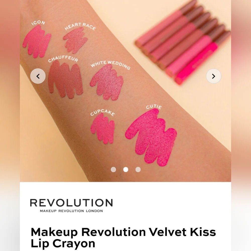 New makeup revolution‎ lip crayon Icon